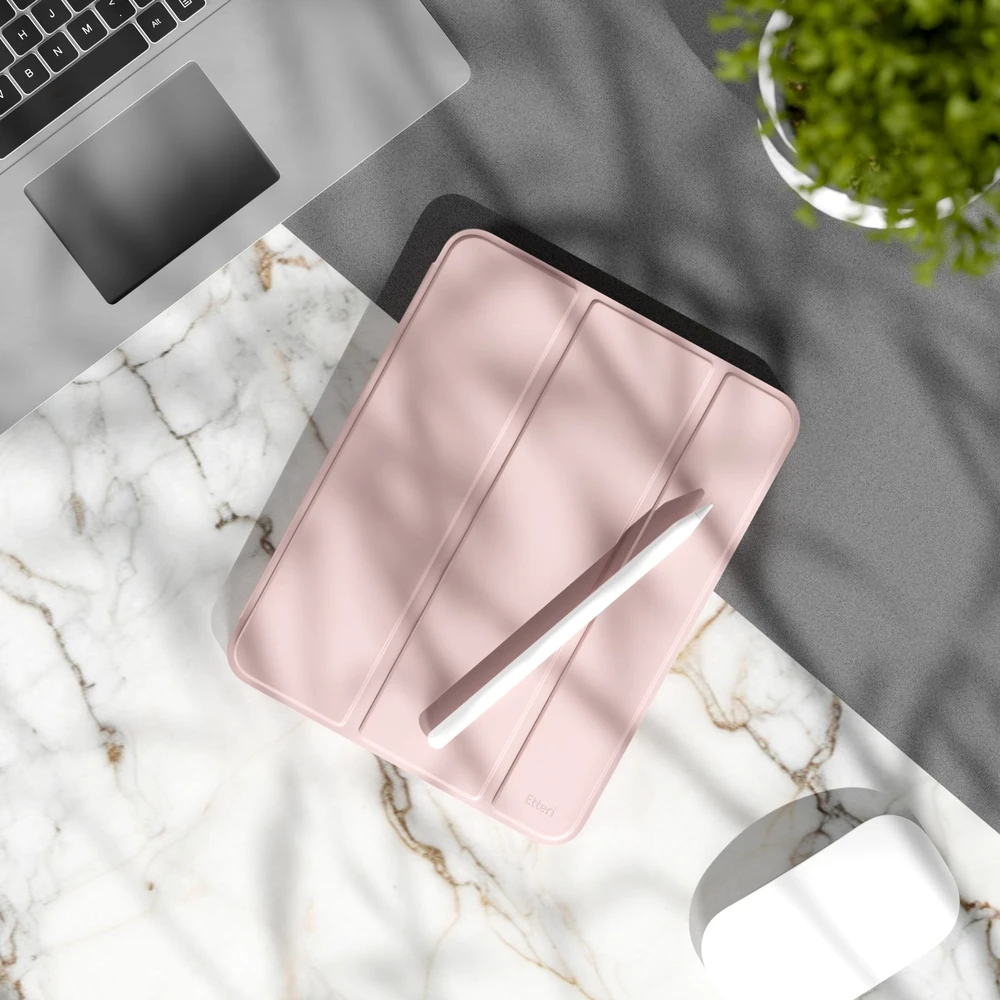 Etteri dėklas Samsung Galaxy Tab A9+ 2023 / A11+ 2025 11′ šviesiai rožinis