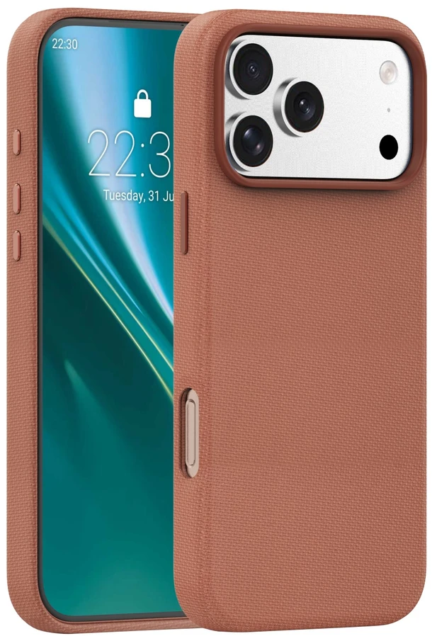 Etteri Elegant Mag dėklas, skirtas iPhone 17 Pro Max 6,9" rudas