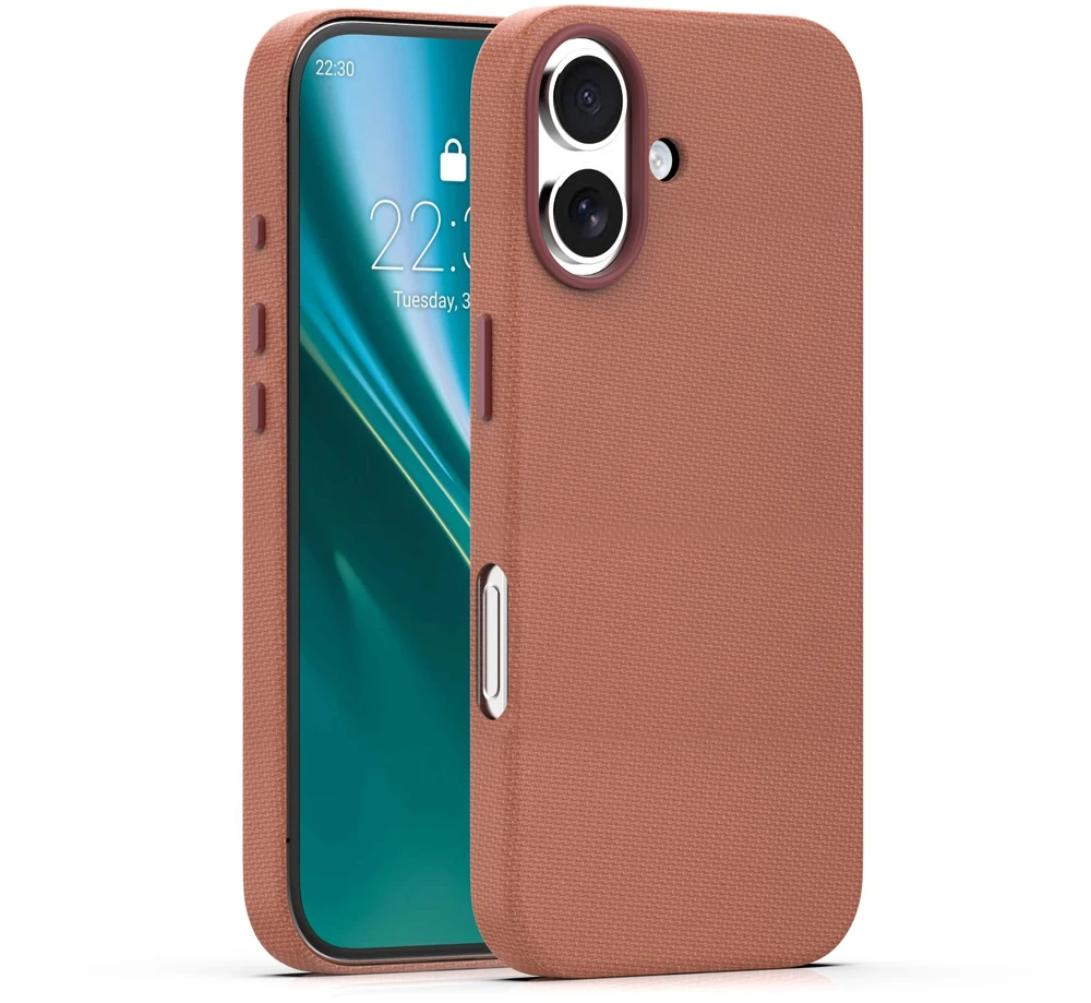 Etteri Elegant Mag dėklas, skirtas iPhone 17 6,3" rudas