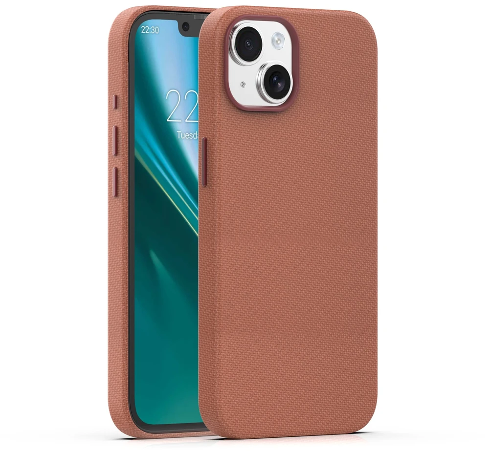 Etteri Elegant Mag dėklas, skirtas iPhone 15 6,1" rudas
