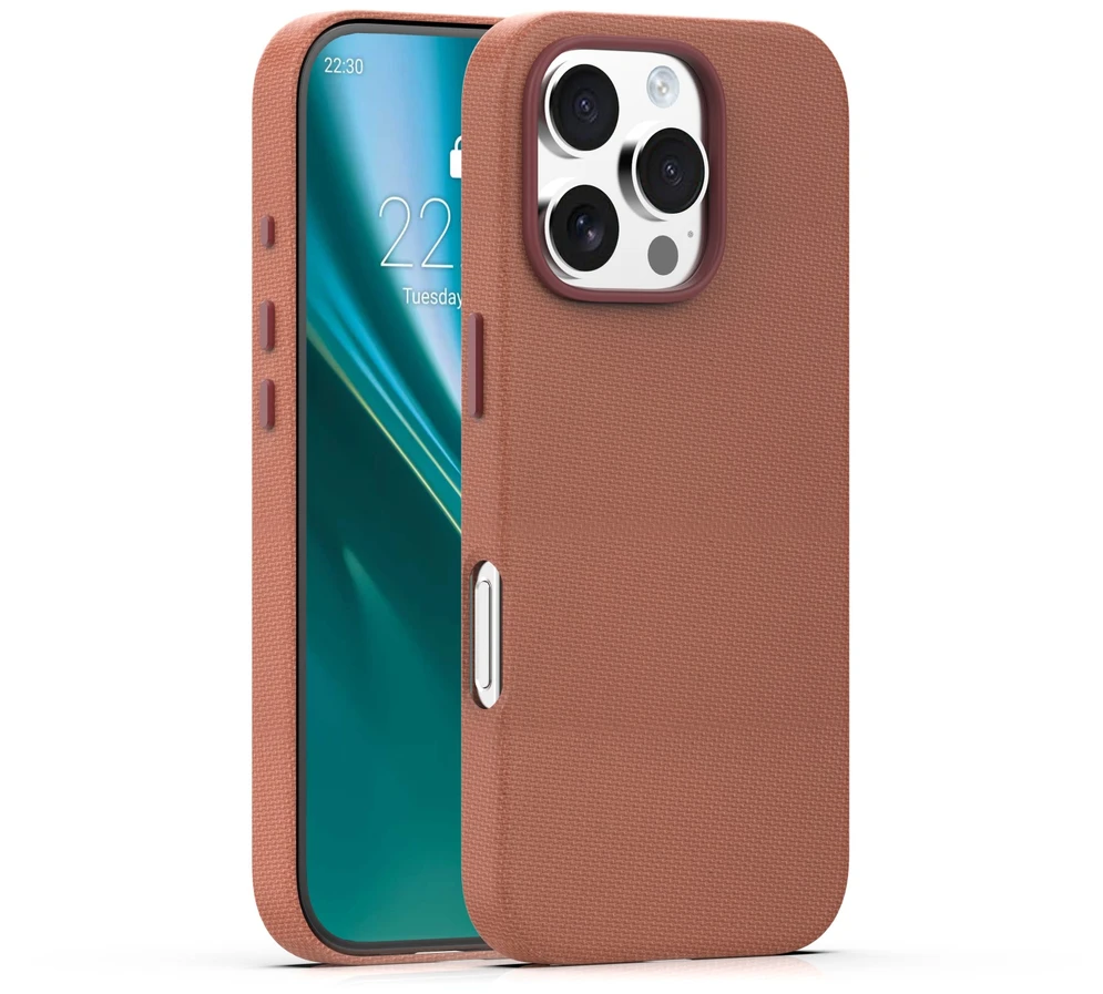Etteri Elegant Mag dėklas, skirtas iPhone 16 Pro 6,3" rudas