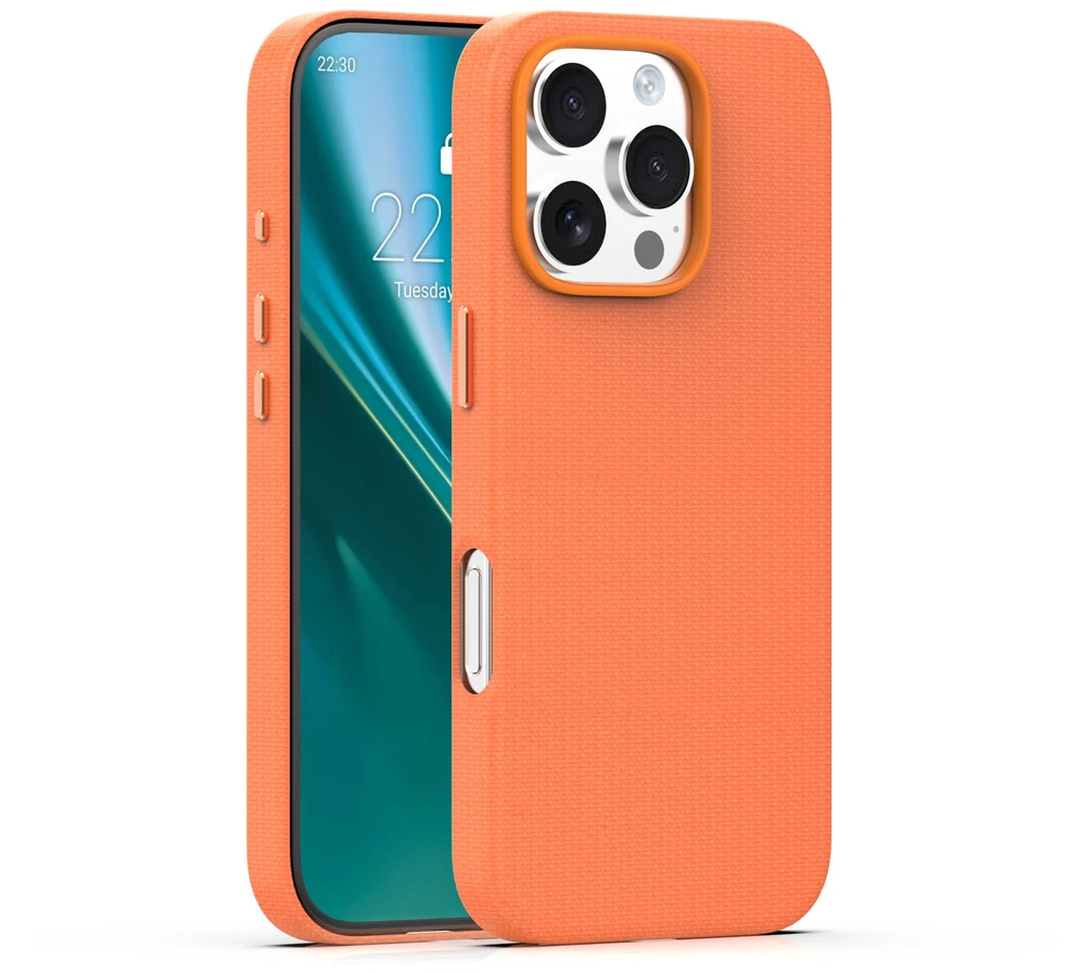Etteri Elegant Mag dėklas, skirtas iPhone 16 Pro Max 6,9" oranžinis