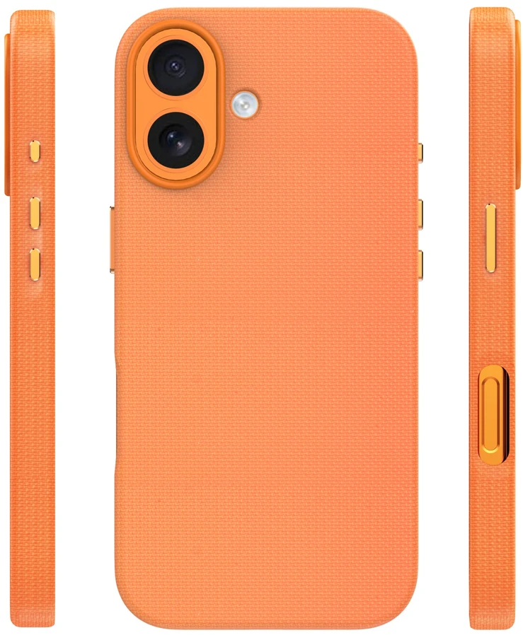 Etteri Elegant Mag dėklas, skirtas iPhone 16 6,1" oranžinis