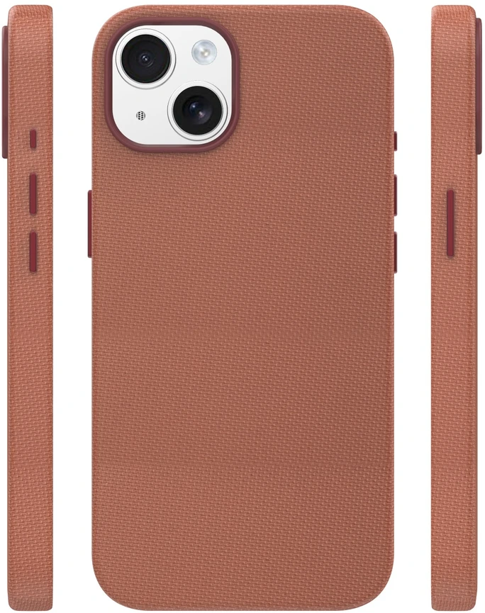 Etteri Elegant Mag dėklas, skirtas iPhone 15 6,1" rudas