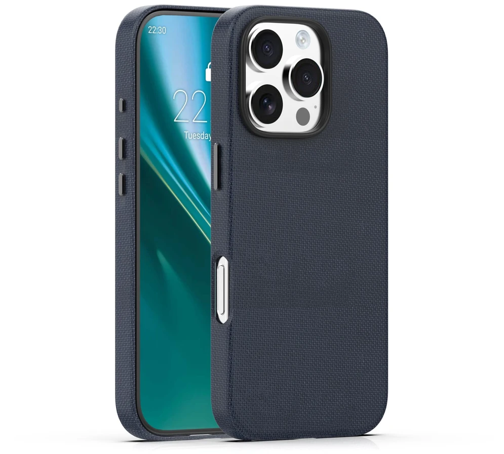Etteri Elegant Mag dėklas, skirtas iPhone 16 Pro Max 6,9" juodas