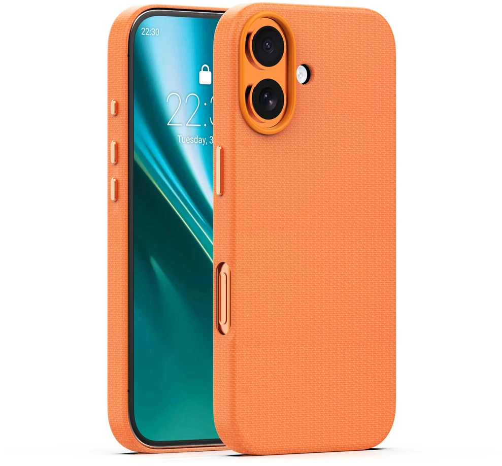 Etteri Elegant Mag dėklas, skirtas iPhone 17 6,3" oranžinis