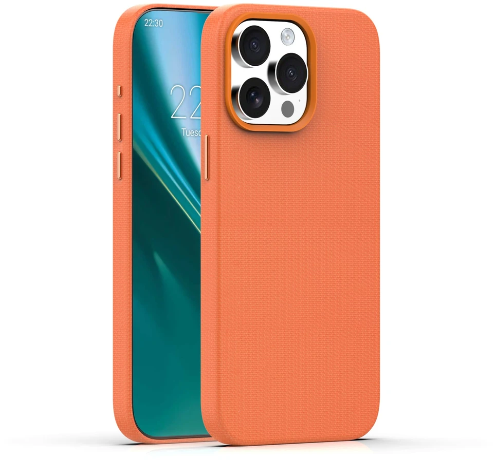 Etteri Elegant Mag dėklas, skirtas iPhone 15 Pro 6,1" oranžinis