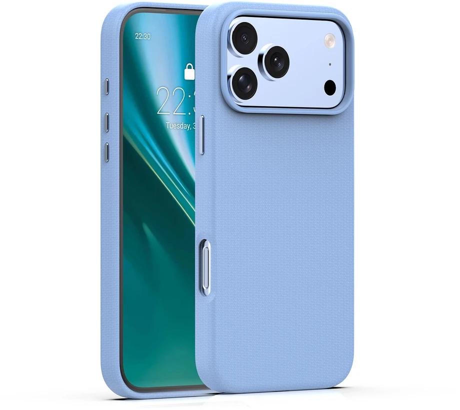 Etteri Elegant Mag dėklas, skirtas iPhone 17 Pro / 18 Pro, dangaus mėlynumo