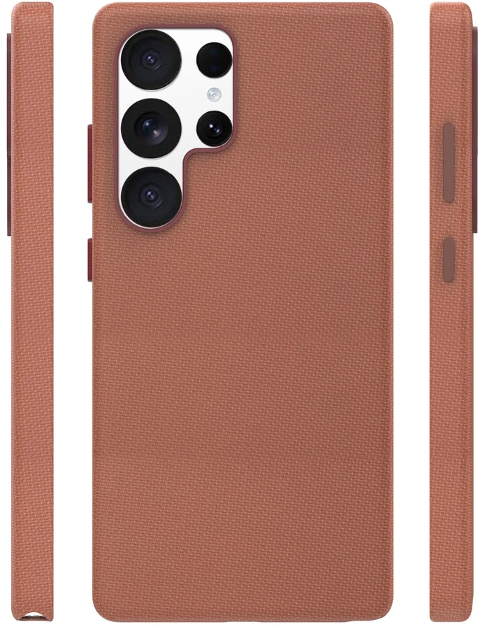 Etteri Elegant Mag dėklas, skirtas Samsung Galaxy S26 Ultra, rudas
