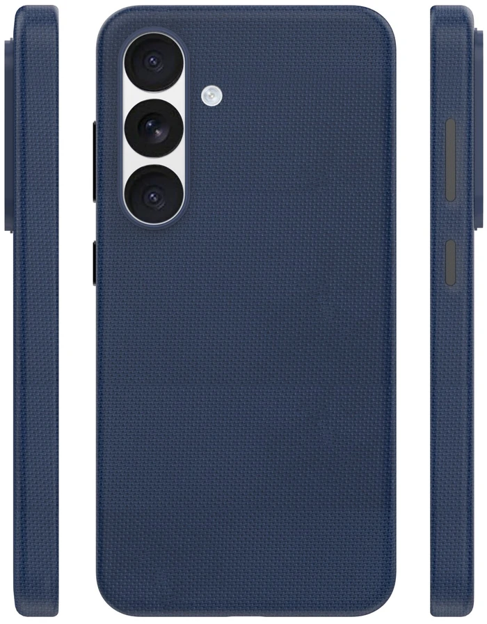 Etteri Elegant Mag dėklas, skirtas Samsung Galaxy S25, tamsiai mėlynas