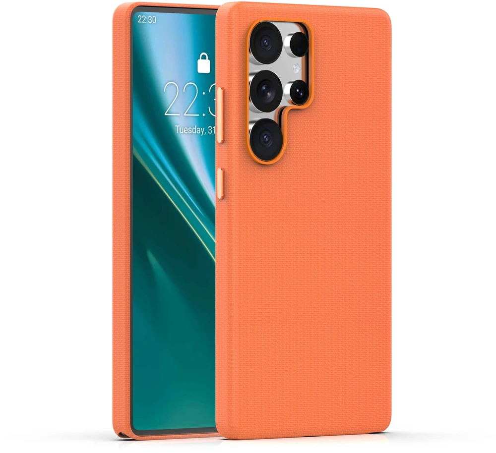 Etteri Elegant Mag dėklas, skirtas Samsung Galaxy S26 Ultra, oranžinis