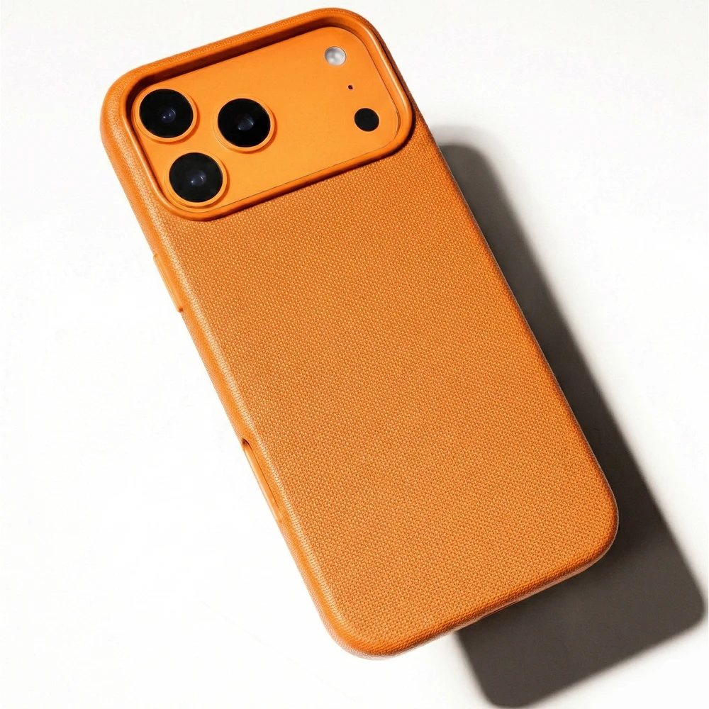 Etteri Elegant Mag dėklas, skirtas Samsung Galaxy S25 Ultra, oranžinis