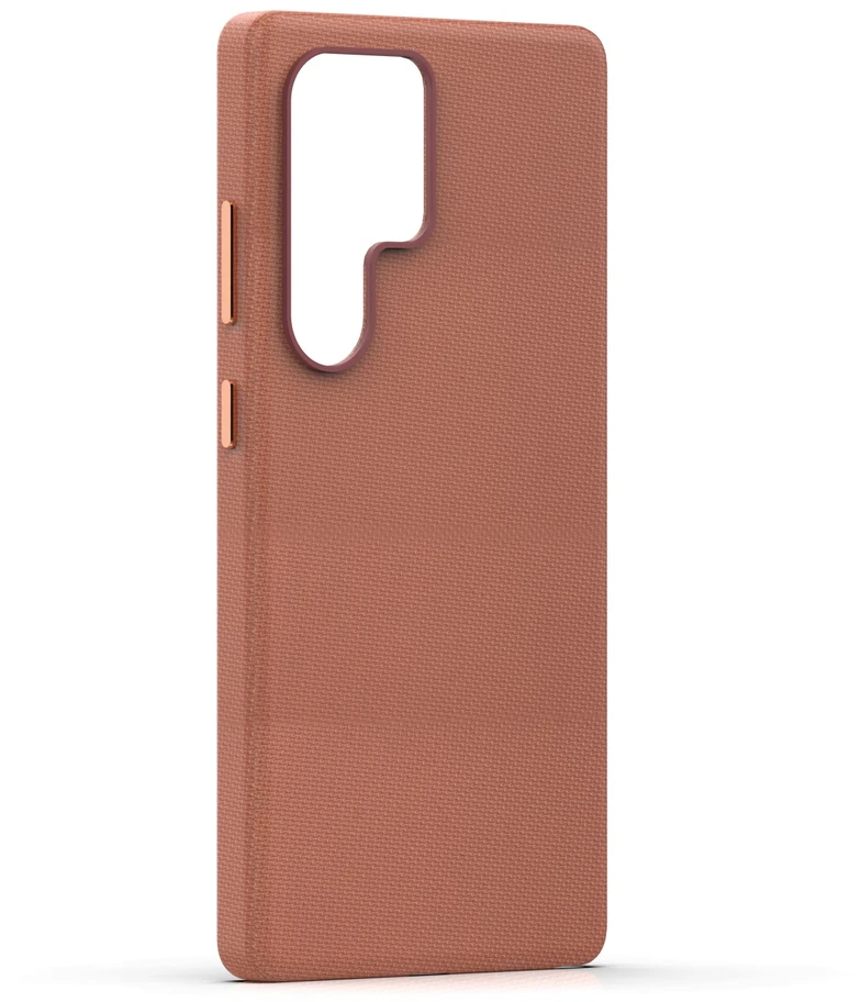 Etteri Elegant Mag dėklas, skirtas Samsung Galaxy S25 Ultra, rudas