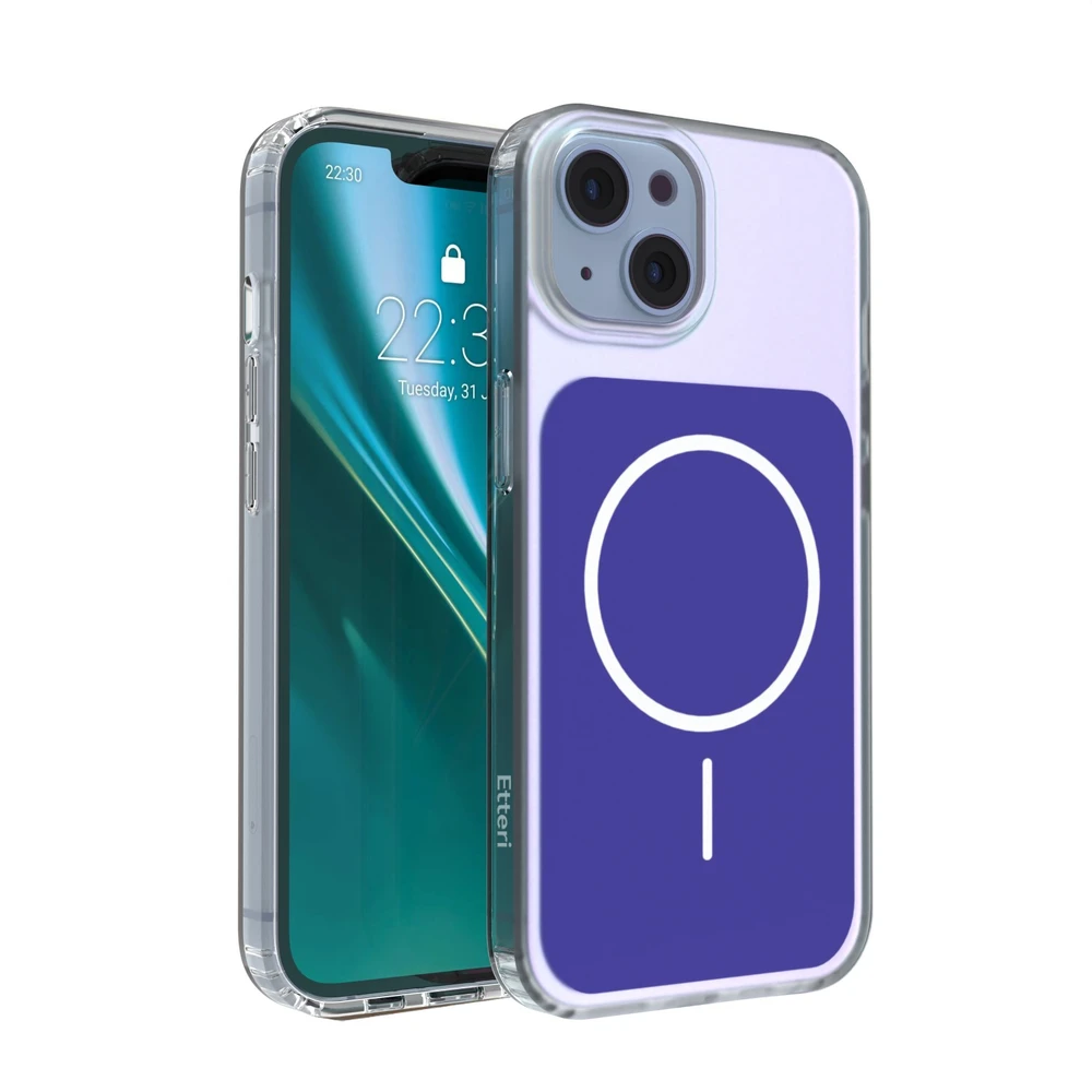 Etteri Hidden Pearl dėklas iPhone 13 6,1" tamsiai mėlynas