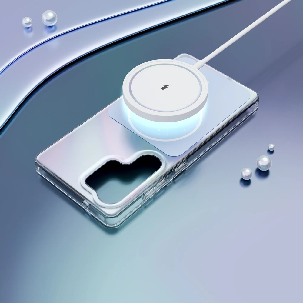 Etteri Hidden Pearl dėklas Samsung Galaxy S25 Ultra šviesiai mėlynas