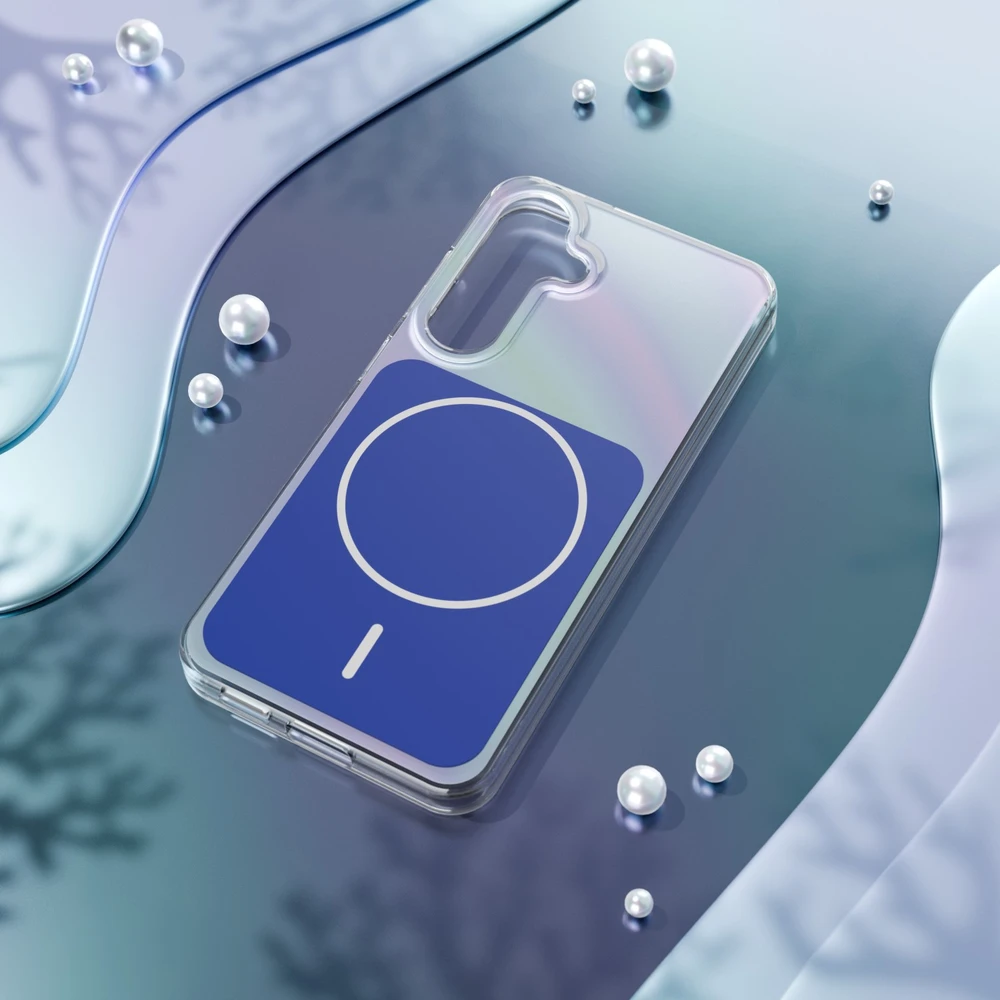 Etteri Hidden Pearl dėklas Samsung Galaxy S25 tamsiai mėlynas