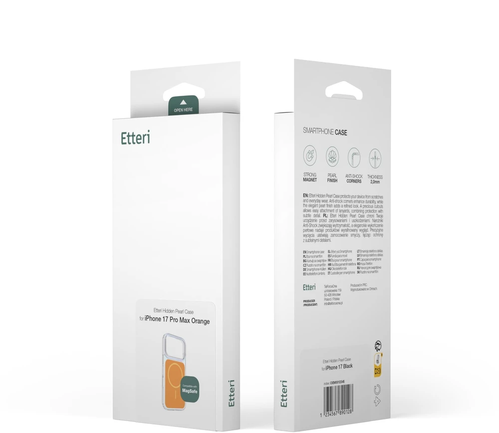 Etteri Hidden Pearl dėklas Samsung Galaxy S25 tamsiai mėlynas