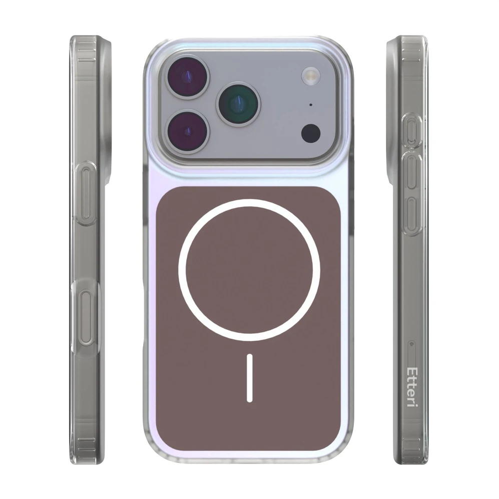 Etteri Hidden Pearl dėklas, skirtas iPhone 17 Pro / 18 Pro 6,3" rudas