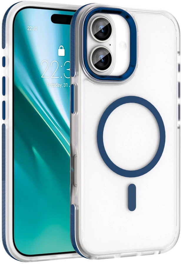 Etteri Icy Mag dėklas iPhone 17 mėlynas