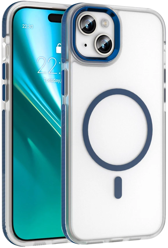 Etteri Icy Mag dėklas, skirtas iPhone 14 6,1" mėlynas