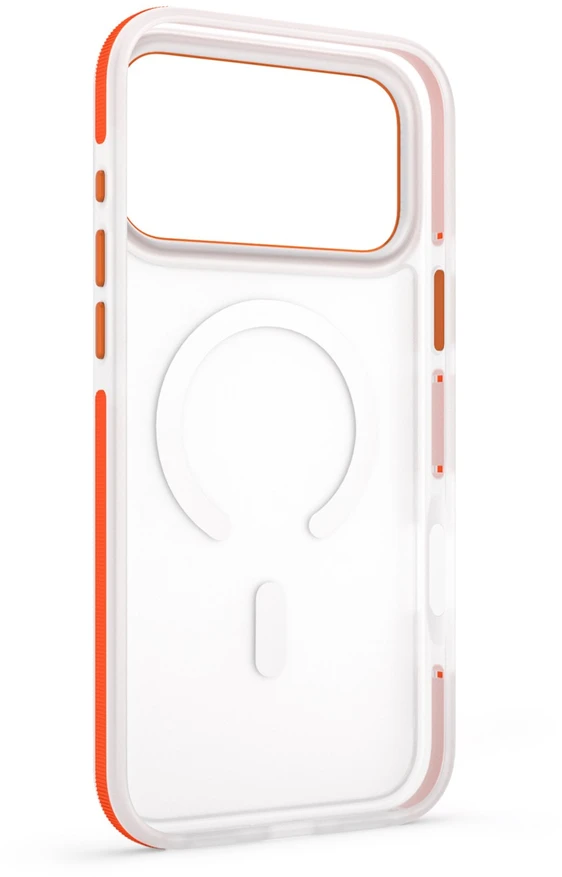 Etteri Icy Mag dėklas, skirtas iPhone 16 Pro 6,3" oranžinis