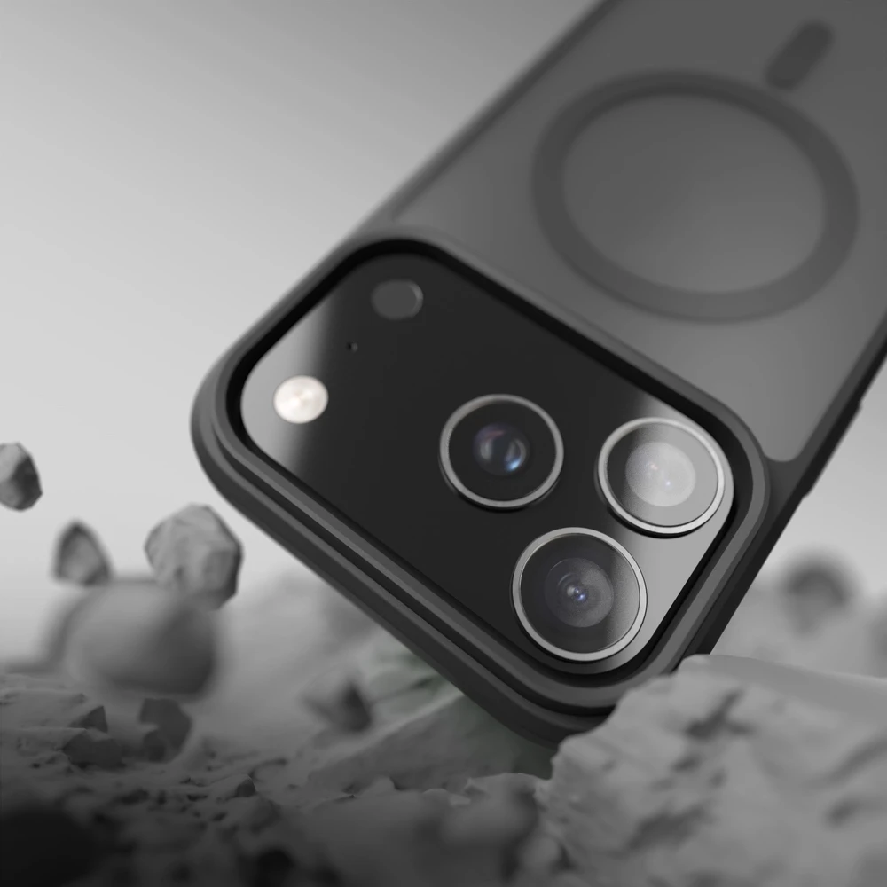 Etteri Matt Mag dėklas, skirtas iPhone 17 Pro Max / 18 Pro Max, juodas