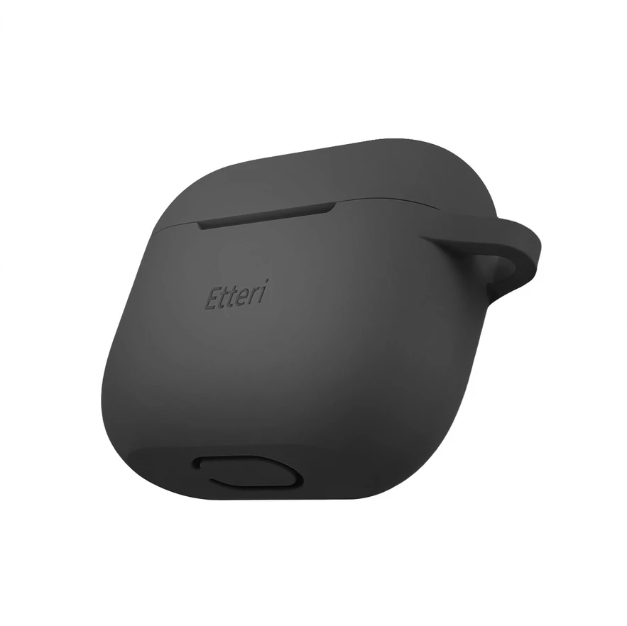 Etteri silikoninis dėklas AirPods 3 juodas