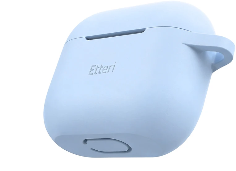 Etteri silikoninis dėklas AirPods 3 šviesiai mėlynas