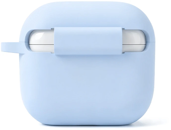 Etteri silikoninis dėklas AirPods 3 šviesiai mėlynas