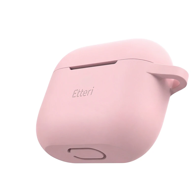 Etteri silikoninis dėklas AirPods 3 šviesiai rožinis