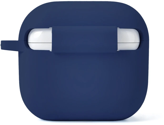 Etteri silikoninis dėklas AirPods 3 tamsiai mėlynas