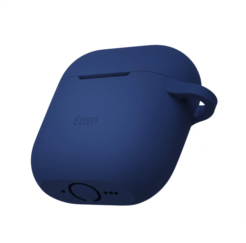 Etteri silikoninis dėklas AirPods 4 tamsiai mėlynas