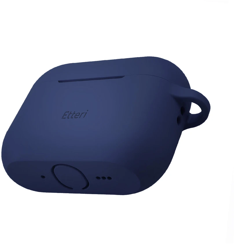 Etteri silikoninis dėklas AirPods Pro 3 tamsiai mėlynas