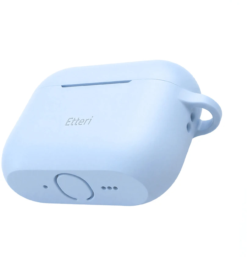 Etteri silikoninis dėklas AirPods Pro 3, šviesiai mėlynas