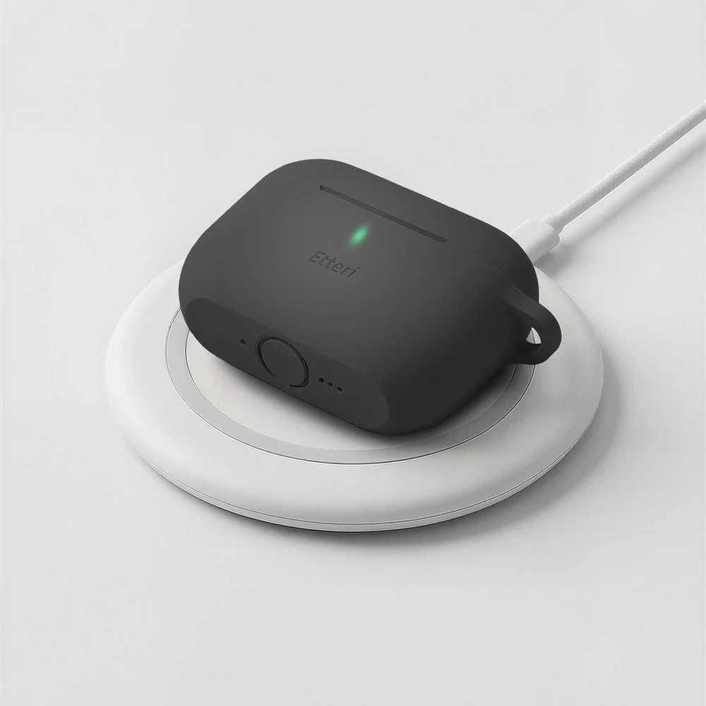 Etteri silikoninis dėklas AirPods Pro 3 juodas