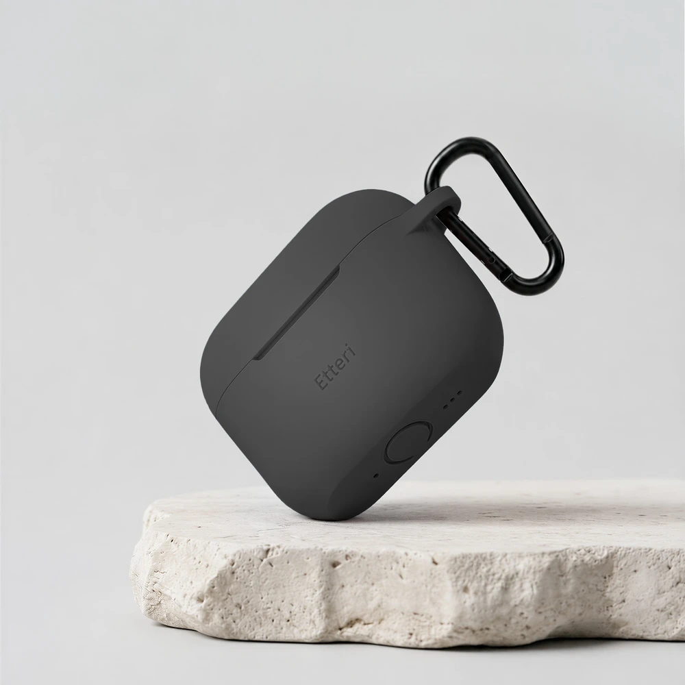 Etteri silikoninis dėklas AirPods Pro 3 juodas