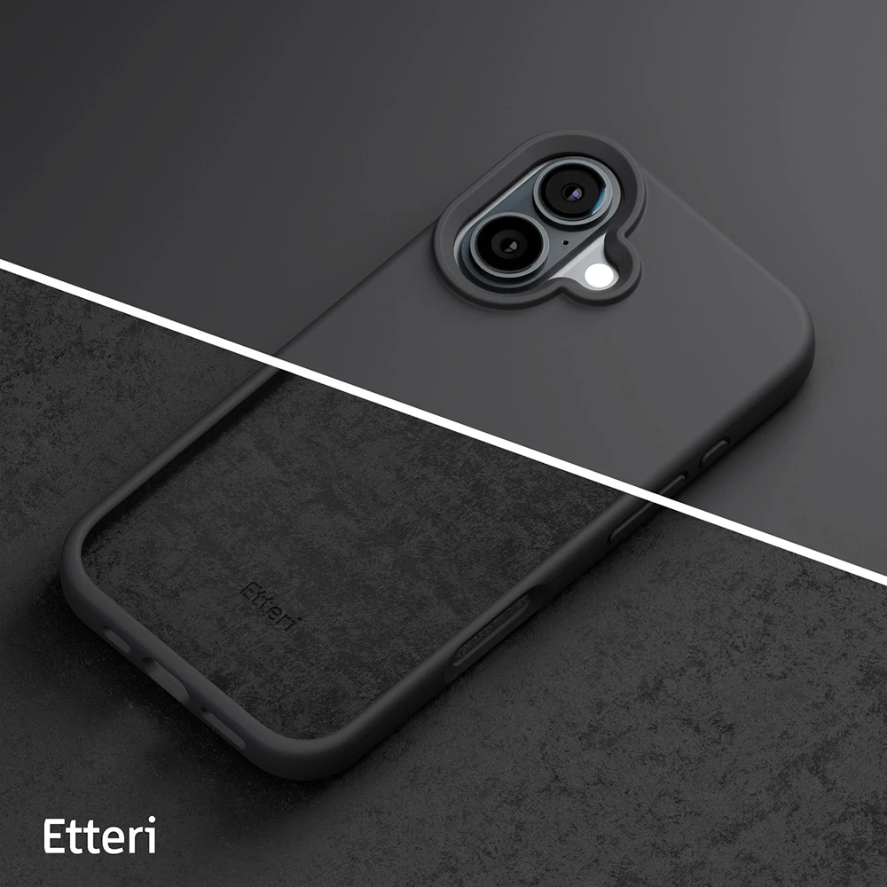 Etteri silikoninis dėklas Xiaomi Redmi 15C 5G juodas