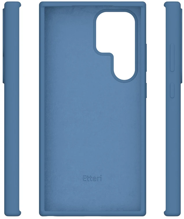 Etteri silikoninis Mag dėklas Samsung Galaxy S26 Ultra tamsiai mėlynas