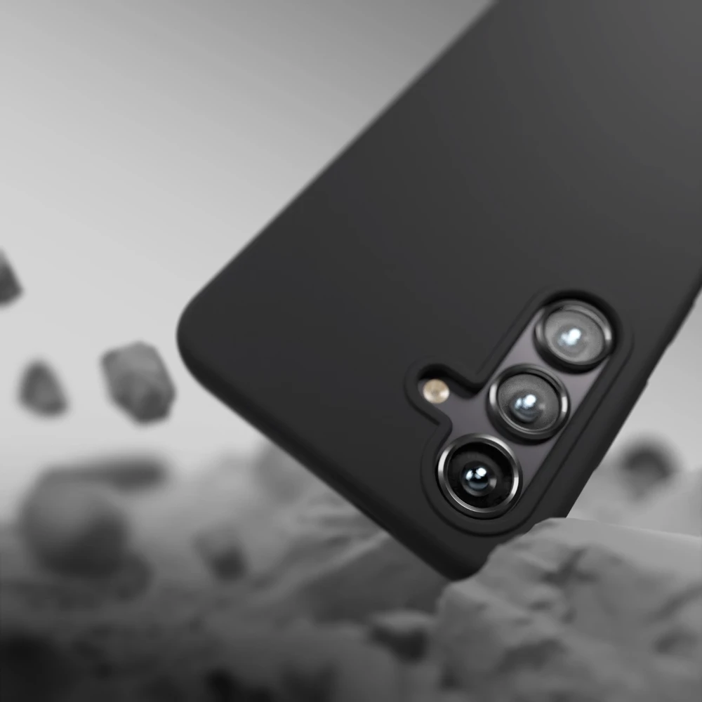Etteri silikoninis Mag dėklas Samsung Galaxy A37 5G juodas