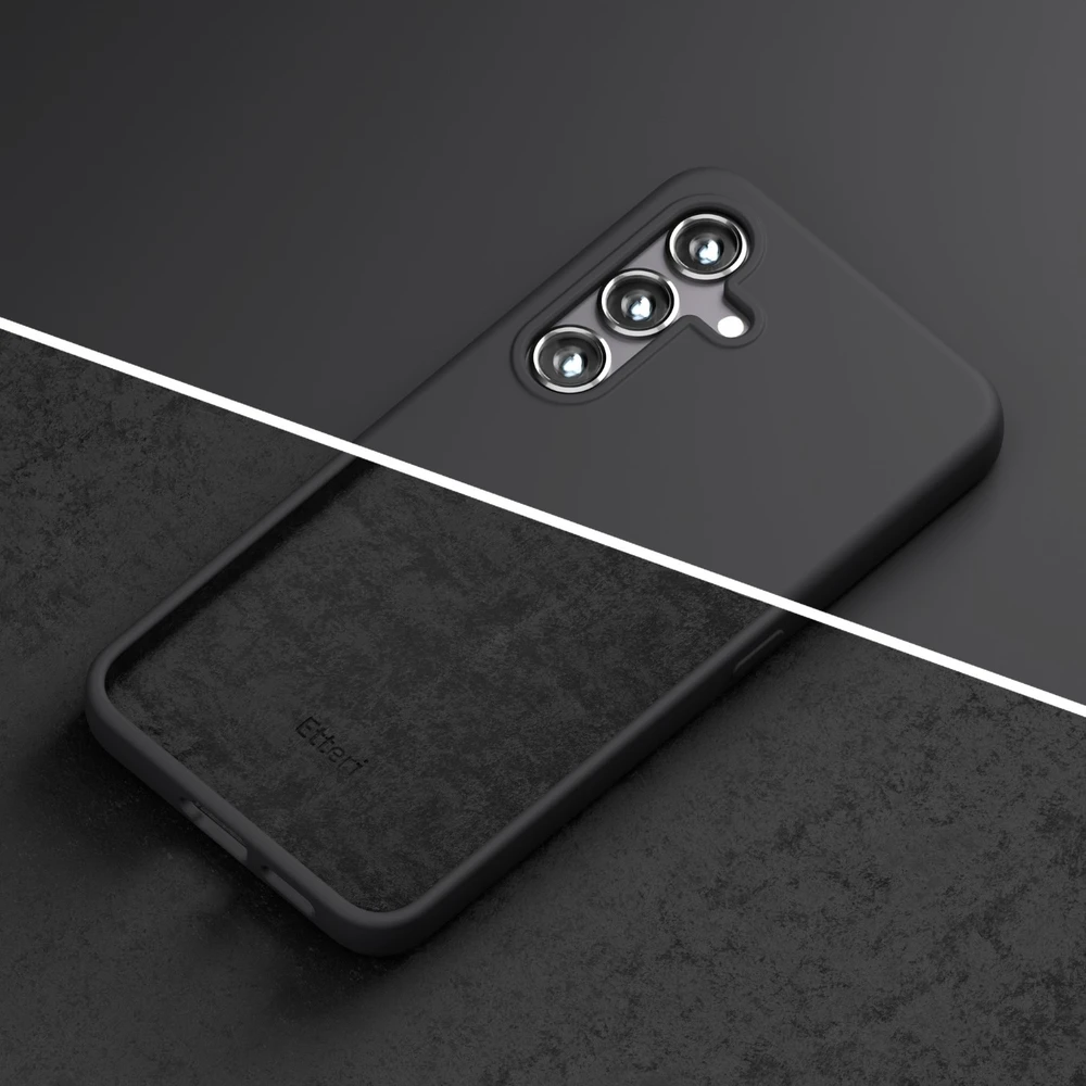 Etteri silikoninis Mag dėklas Samsung Galaxy A57 5G juodas