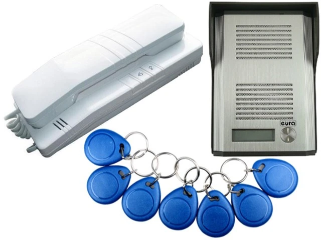 EUA EURA ADP-41A3 vienos šeimos domofonas su RFID skaitytuvu (RL-3203ID)