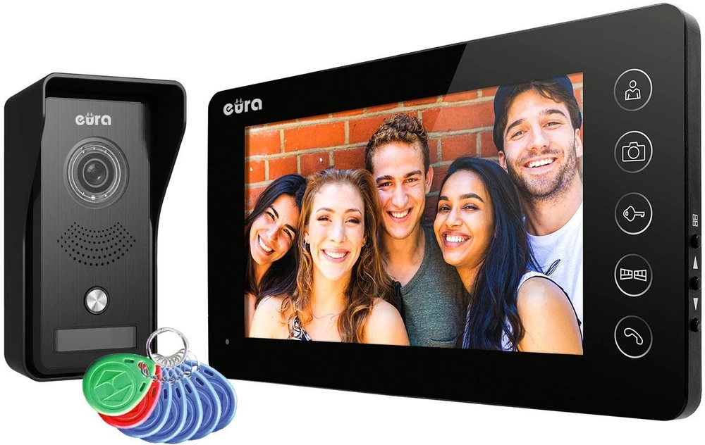 VIDEO DOMOFONO RINKINYS VDP-76A3 EURA