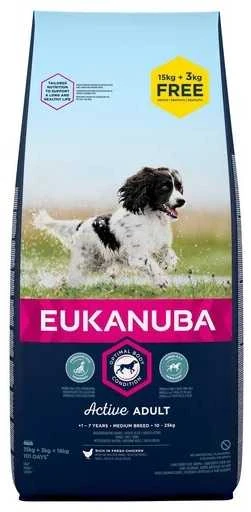 Eukanuba Adult Medium Breed 18kg