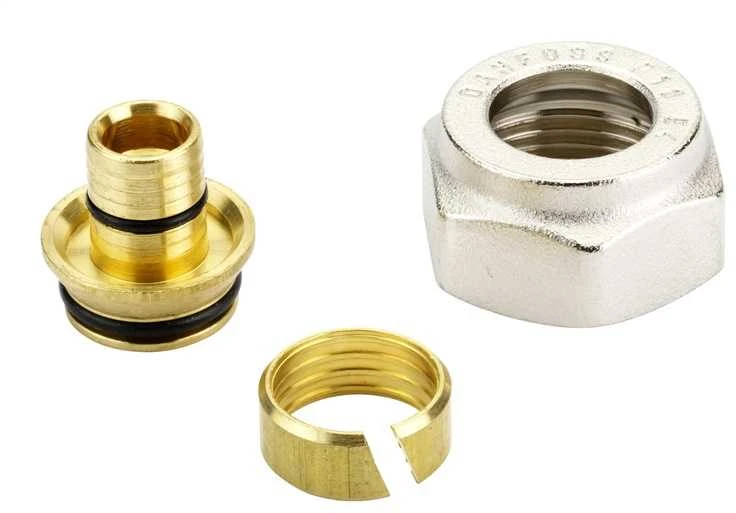 Eurokonus jungtis, Danfoss, PEXa vamzd, 16×3/4″ su vid srieg