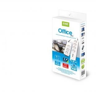 Ever OFFICE PLUS Balta 7 AC išvestis(ys / čių) 250 V