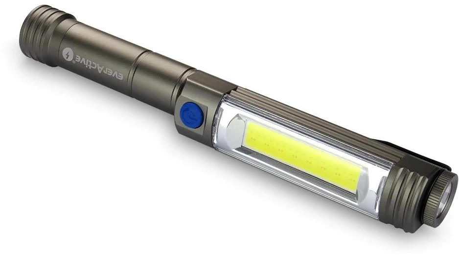 Darbinis Žibintas - everActive WL-600R Įkraunamas LED Žibintuvėlis