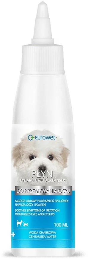 EWE EUROWET akių skystis – skystis akių valymui šunims ir katėms – 100 ml