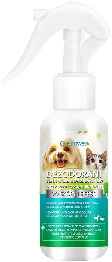 EWE EUROWET dezodorantas – kvapų neutralizatorius šunims ir katėms – 100 ml