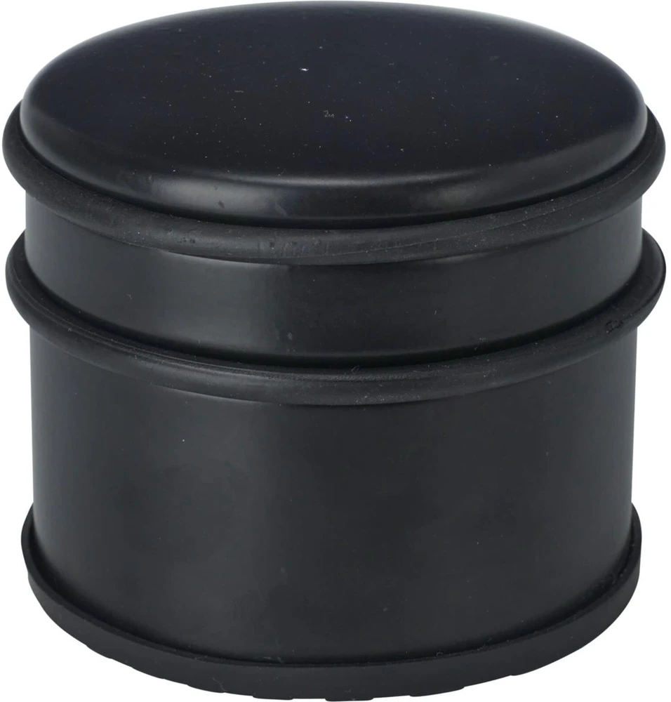 Excellent Houseware Stoperis durims, juodas, 9 cm