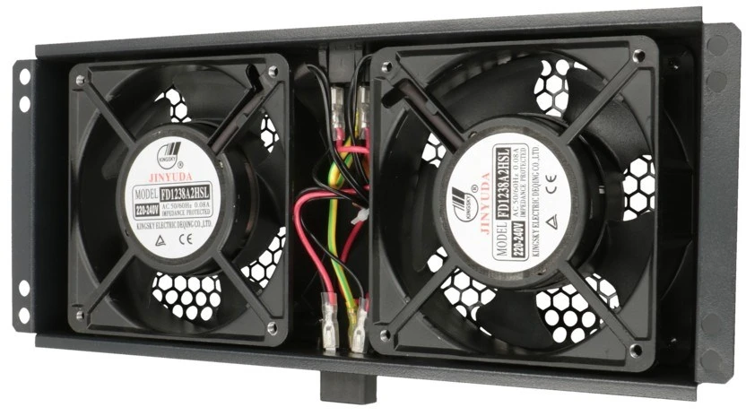 Extralink 2 FANS ROOF COOLING UNIT WITH CABLE TO THERMOSTAT Aušinamasis ventiliatorius